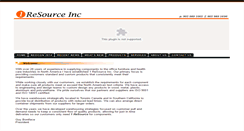 Desktop Screenshot of 1resourceinc.com